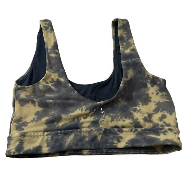VARLEY Women’s Let’s Go Elsie Green Tie Dye Sports Bra Size S - Picture 2 of 6